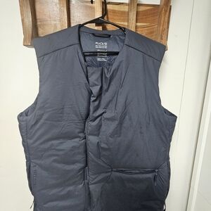 H&M Dark Blue Quilted Vest
